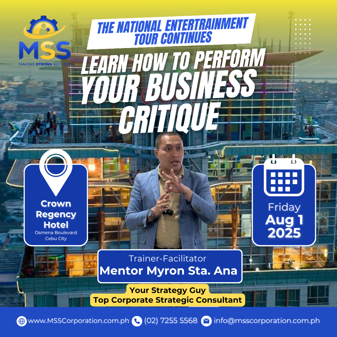 “Learn How to Perform Your Business Critique – A Public Seminar on Performance Evaluation Using the Balanced Scorecard”